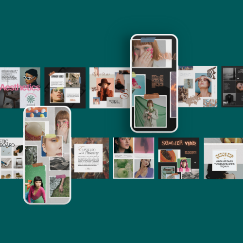 Social Media Post Templates (Pack of 16)