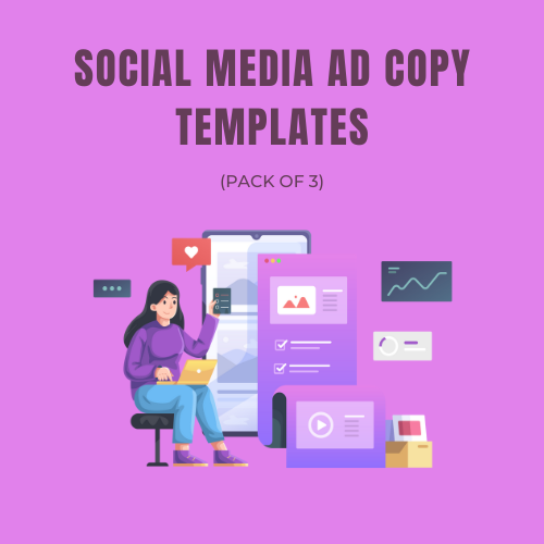 Social Media Ad Copy Templates (Pack of 3)